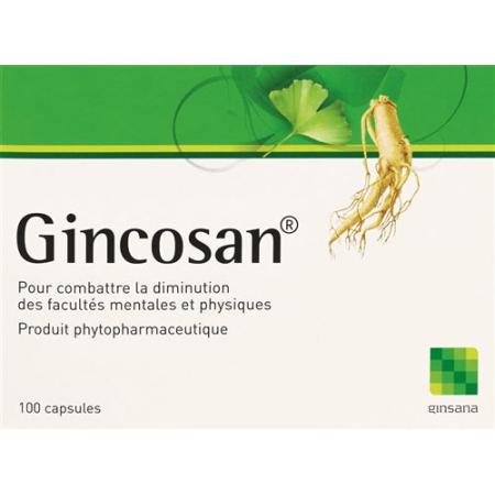 Gincosan caps 100 pcs - PrimeCare Global