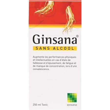 Ginsana Tonic with Cherry Flavor Oral Liquid Fl 250 m - PrimeCare Global