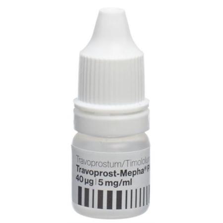 Travoprost-Mepha Plus Gtt Opht 0.04mg/5mg 3 Fl 2.5ml - PrimeCare Global