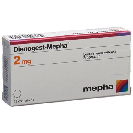 Dienogest-Mepha Tabl 2 mg 3 x 28 pcs - PrimeCare Global