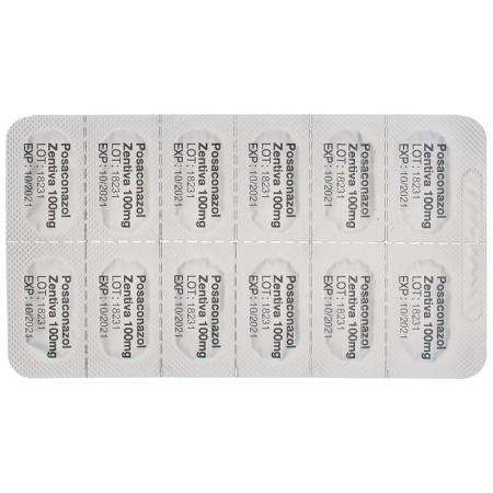 Posaconazol Zentiva Tabl 100 mg 96 pcs - PrimeCare Global