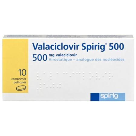 Valaciclovir Spirig film tablets 500 mg 10 pcs - PrimeCare Global