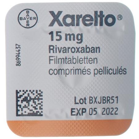 Xarelto film tabl 15 mg 30 single blisters - PrimeCare Global