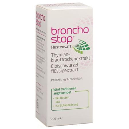Bronchostop DUO cough syrup bottle 200 ml - PrimeCare Global