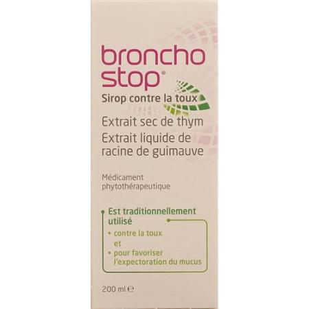 Bronchostop DUO cough syrup bottle 200 ml - PrimeCare Global