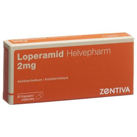 Loperamide 2 mg Helvepharm Kaps 20 pcs - PrimeCare Global
