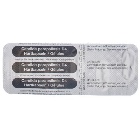 SANUM Candida parapsilosis Kaps D 4 - PrimeCare Global