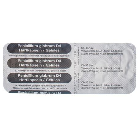 SANUM Penicillium glabrum Kaps D 4 - PrimeCare Global