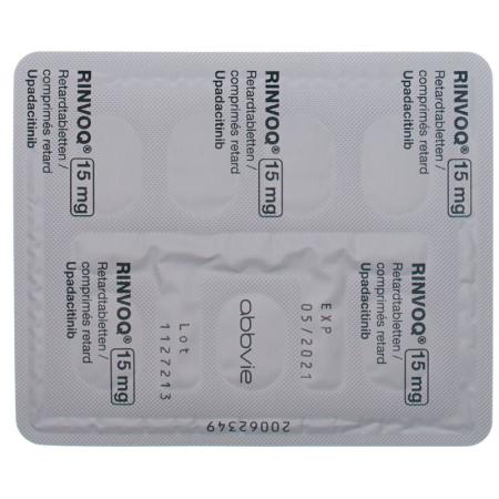 RINVOQ Ret Tabl 15 mg 28 pcs - PrimeCare Global