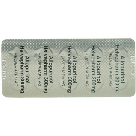 Allopurinol 300 mg tablets Helvepharm 30 pcs - PrimeCare Global