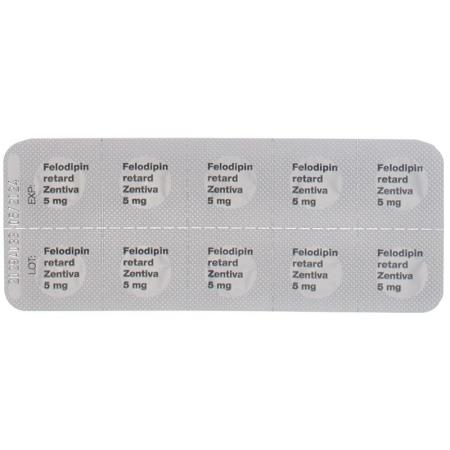 FELODIPIN retard Zentiva 5 mg - PrimeCare Global
