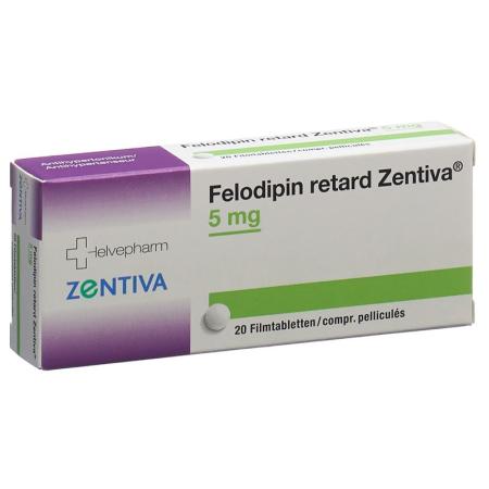 FELODIPIN retard Zentiva 5 mg - PrimeCare Global