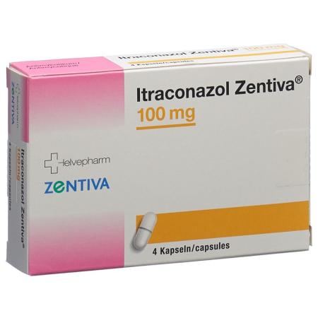 Itraconazole Zentiva 4 caps 100 mg 4 pcs - PrimeCare Global