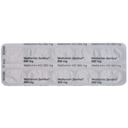 Metformin Zentiva Filmtabl 850 mg 30 pcs - PrimeCare Global