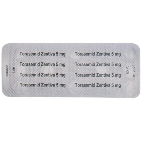 Torasemide Zentiva Tabl 5 mg 20 pcs - PrimeCare Global