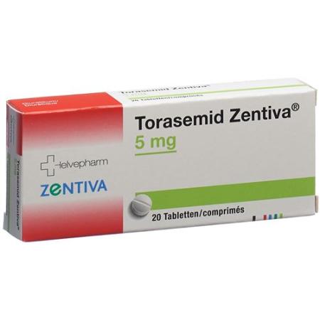 Torasemide Zentiva Tabl 5 mg 100 pcs - PrimeCare Global