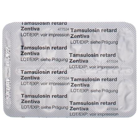 Tamsulosin retard Zentiva Ret Kaps 0.4 mg 30 Stk - PrimeCare Global