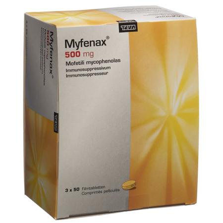 Myfenax 500 mg 3 X 50 filmtablets - PrimeCare Global