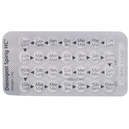 Dienogest Spirig HC Tabl 2 mg 84 pcs - PrimeCare Global