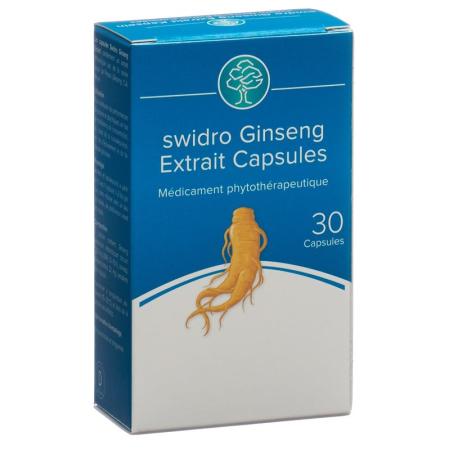 SWIDRO Ginseng Extrakt Kaps - PrimeCare Global