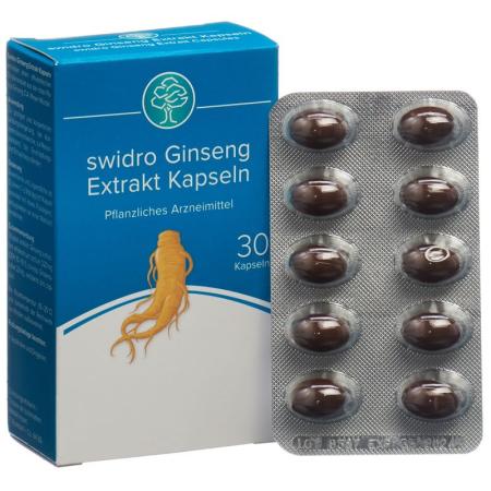 SWIDRO Ginseng Extrakt Kaps - PrimeCare Global