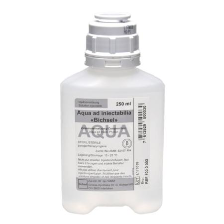AQUA AD INIECTABILIA Bichsel 250ml PP bottle - PrimeCare Global
