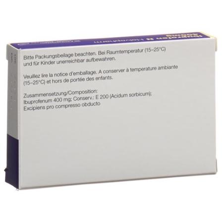 Ibuprofen N Helvepharm Filmtabl 400 mg of 20 pcs - PrimeCare Global