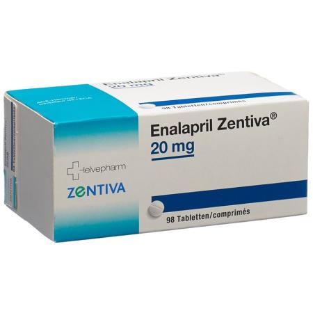 ENALAPRIL Zentiva Tabl 20 mg - PrimeCare Global