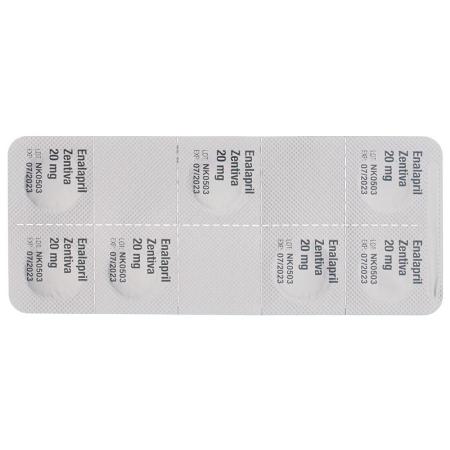 ENALAPRIL Zentiva Tabl 20 mg - PrimeCare Global