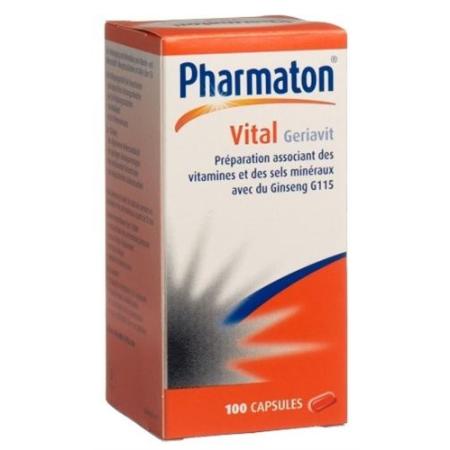Pharmaton Vital film tablets glass bottle 90 pcs - PrimeCare Global
