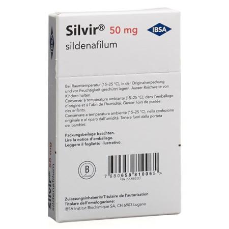 Silvir melting film 50 mg 24 pcs - PrimeCare Global