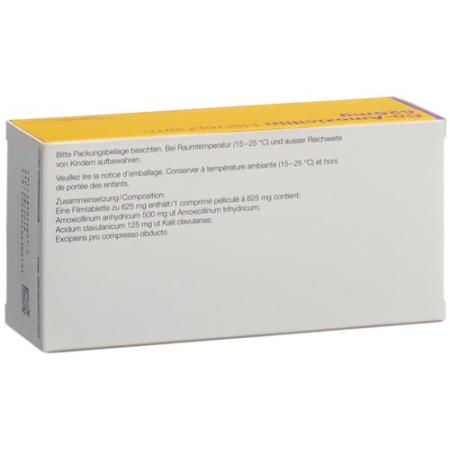 Co-Amoxicillin Helvepharm Filmtabl 625 mg 20 pcs - PrimeCare Global