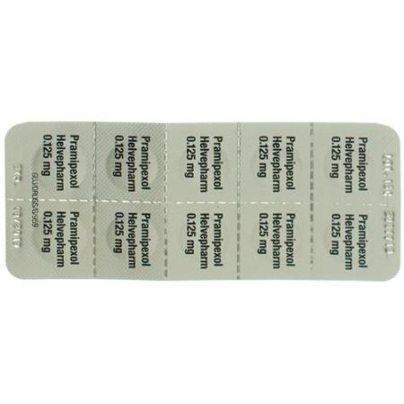 Pramipexole Helvepharm tbl 0125 mg 30 pcs - PrimeCare Global
