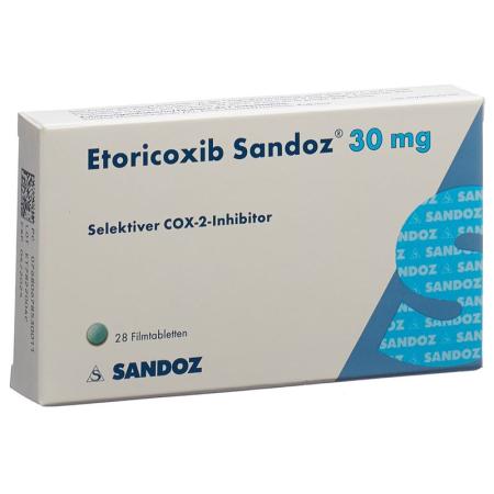 Etoricoxib Sandoz Filmtabl 30 mg 28 pcs - PrimeCare Global