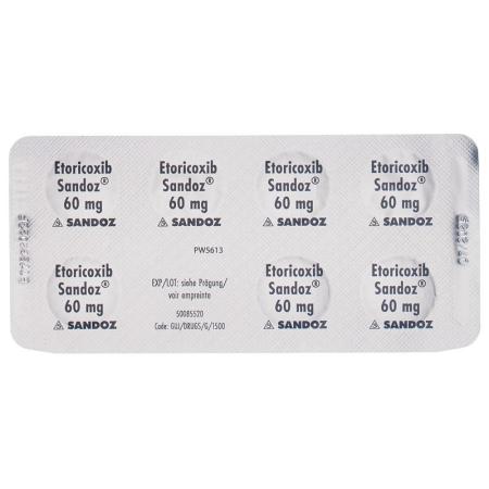 ETORICOXIB Sandoz film tablets 60 mg - PrimeCare Global