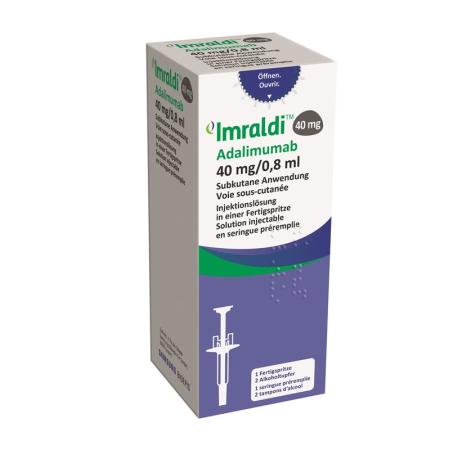 Imraldi Inj L&ouml;s 40 mg/0.8ml pre-filled syringe 0.8 ml - PrimeCare Global
