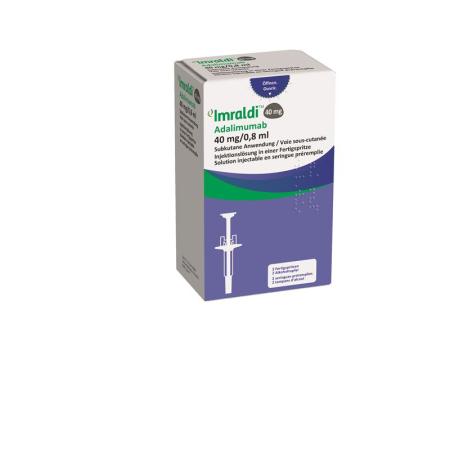 Imraldi Inj L&ouml;s 40 mg/0.8ml pre-filled syringe 2 x 0.8 ml - PrimeCare Global
