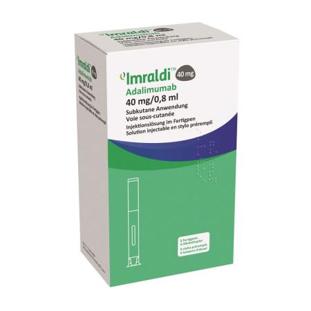 Imraldi Inj L&ouml;s 40 mg/0.8ml pre-filled pen 6 x 0.8 ml - PrimeCare Global