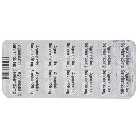 Agomelatine-Servier film tablets 25 mg 98 pcs - PrimeCare Global