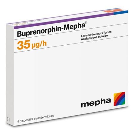 Buprenorphine-Mepha TTS 35 mcg/h bag 4 pcs - PrimeCare Global