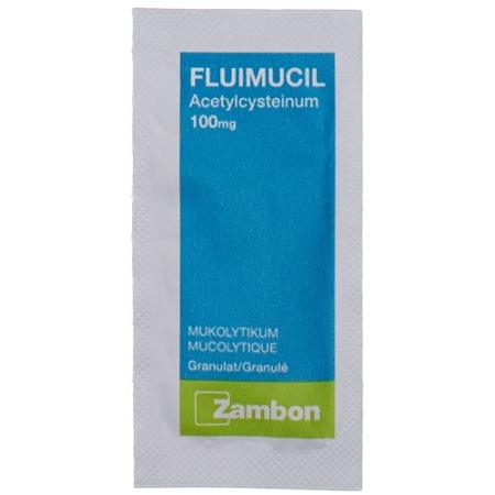 Fluimucil granules 100 mg 30 sachets - PrimeCare Global
