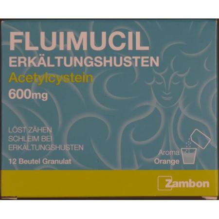 Fluimucil 600 mg 12 sachets - PrimeCare Global
