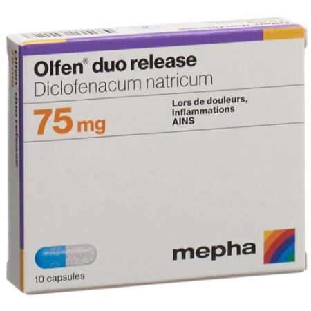 Duo helped release Kaps 75 mg 10 pcs - PrimeCare Global