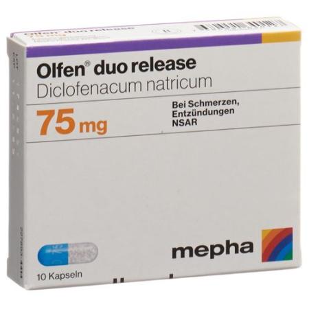 Duo helped release Kaps 75 mg 100 pcs - PrimeCare Global