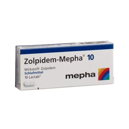 Zolpidem-Mepha Teva Lactab 10 mg 30 pcs - PrimeCare Global