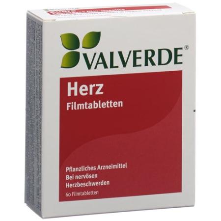 Valverde heart and nerves film tabl 60 pcs - PrimeCare Global