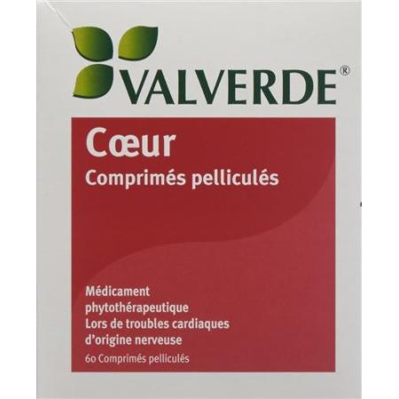 Valverde heart and nerves film tabl 60 pcs - PrimeCare Global