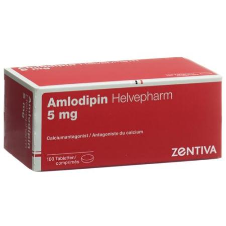 Amlodipine Zentiva Tabl 5 mg 100 pcs - PrimeCare Global