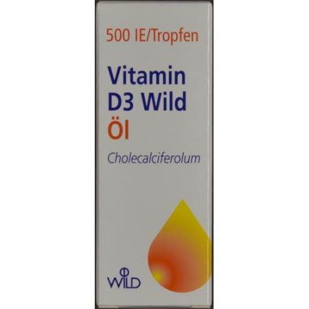 VITAMIN D3 WILD L 500 IU/DROPS 10 ML - PrimeCare Global
