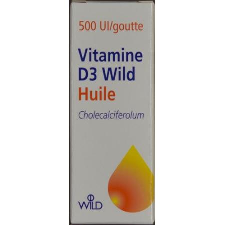 VITAMIN D3 WILD L 500 IU/DROPS 10 ML - PrimeCare Global